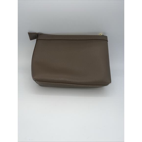 KATIE LOXTON LONDON Sparkle Everyday makeup case pouch clutch 10”x7”2 gold-tone - Picture 4 of 7